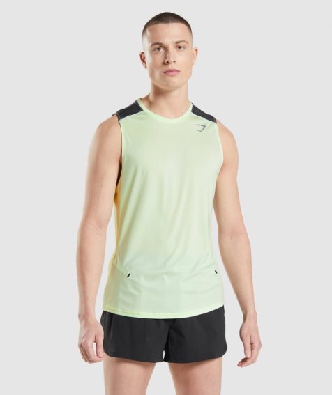 Men's Gymshark Speed Evolve Tanks Mint | NZ 8BVDHM